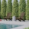 Flash Furniture Mahogany Poly Resin Adirondack Chairs, 2PK 2-JJ-C14501-MHG-GG - alternate 4